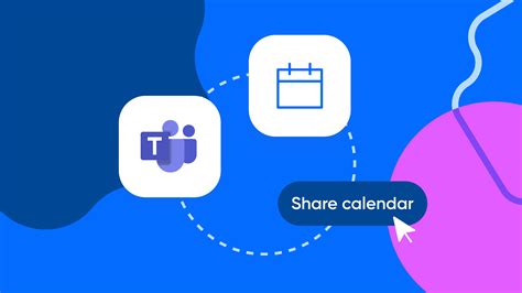 show shared calendar in teams.